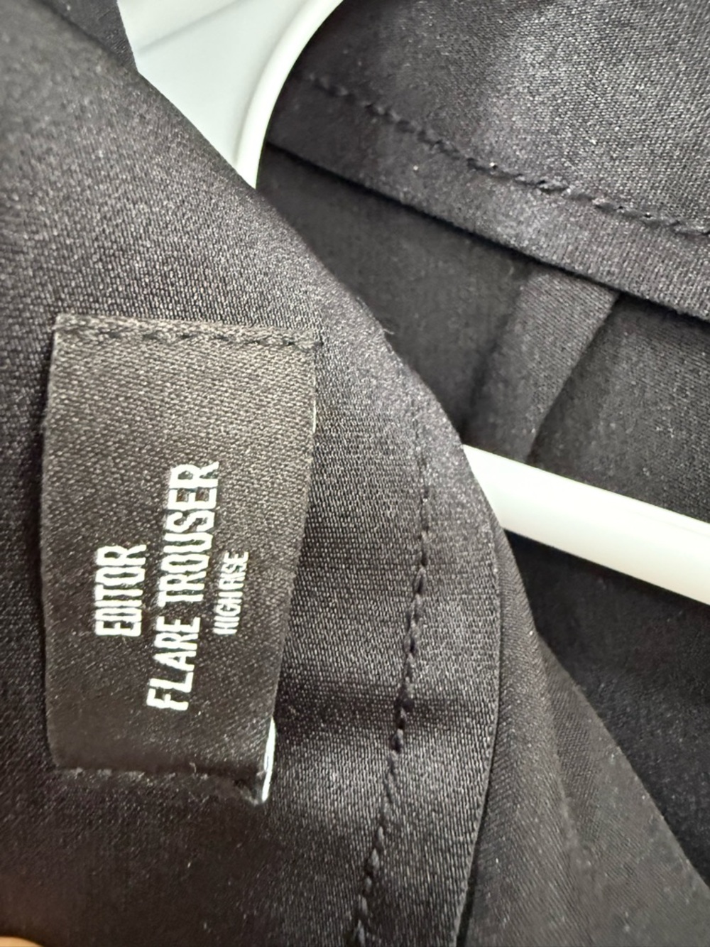 Express Black Wide-Leg Dress Pants - Picture 3 of 10